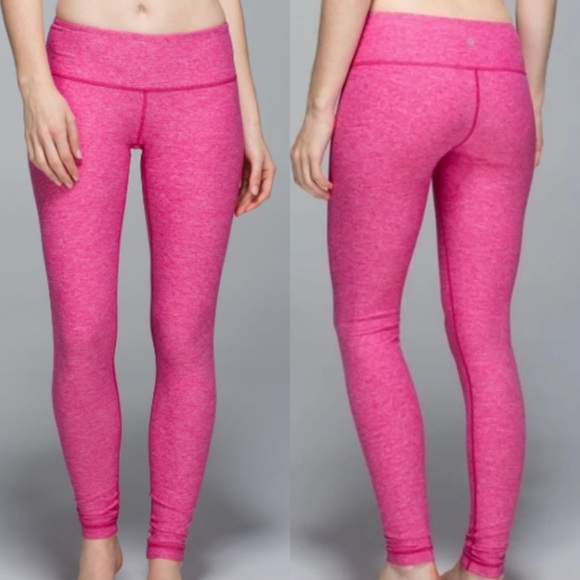lululemon athletica Pants - Lululemon wunder under legging jeweled magenta 4